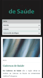 Mobile Screenshot of cadernosdesaude.org